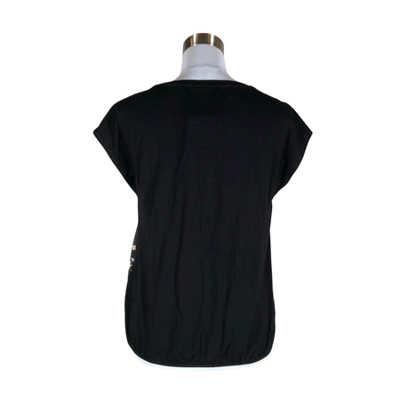 Unisex Ril's - Short-sleeved blouse, size 36 - Black (2)