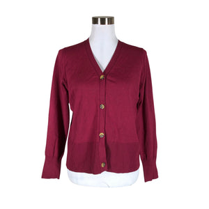 Unisex Your Face - Cardigan, size 38 - Wine red (1)
