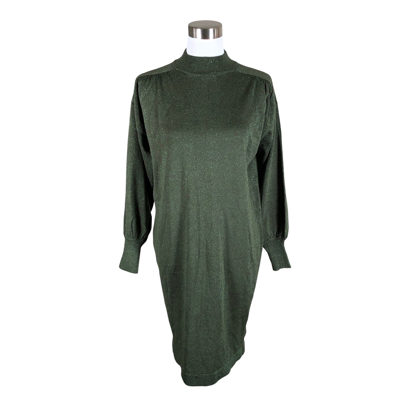 Unisex Kaffe - Knit dress, size 38 - Green (1)