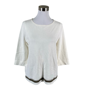 Unisex s.Oliver - Sweater, size 38 - Natural white (1)