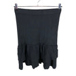 Unisex Taifun - Knit skirt, size 36 - Black ()
