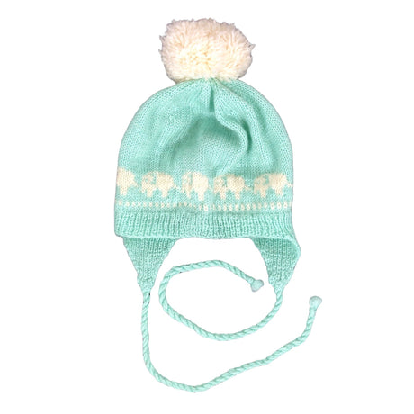 Unisex Handmade - Wool underwear, size 86 - 92 - Turquoise (2)