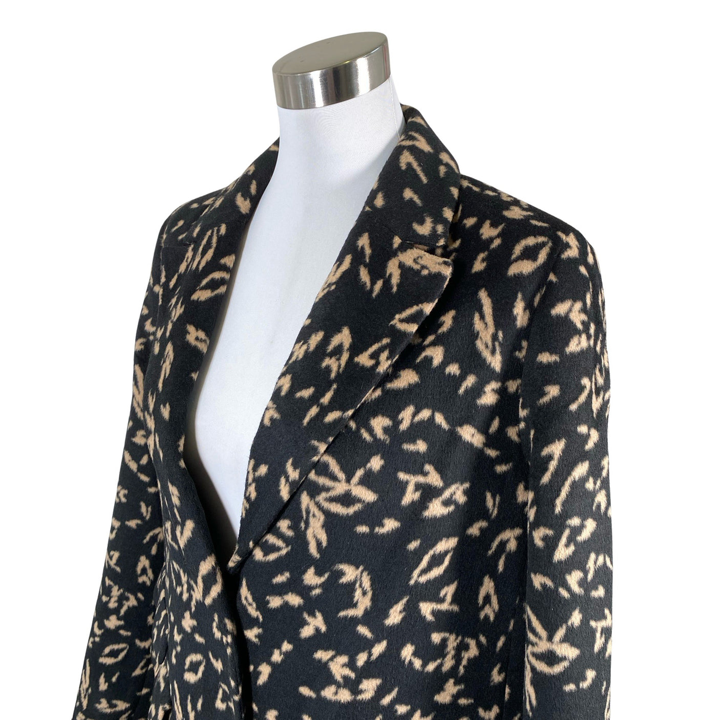 Unisex Taifun - Wool coat, size 38 - Black (2)