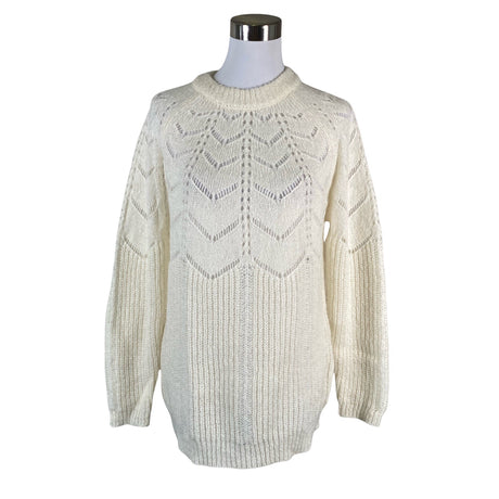 Unisex Bohemiana - Knit tunic, size 38 - Natural white ()