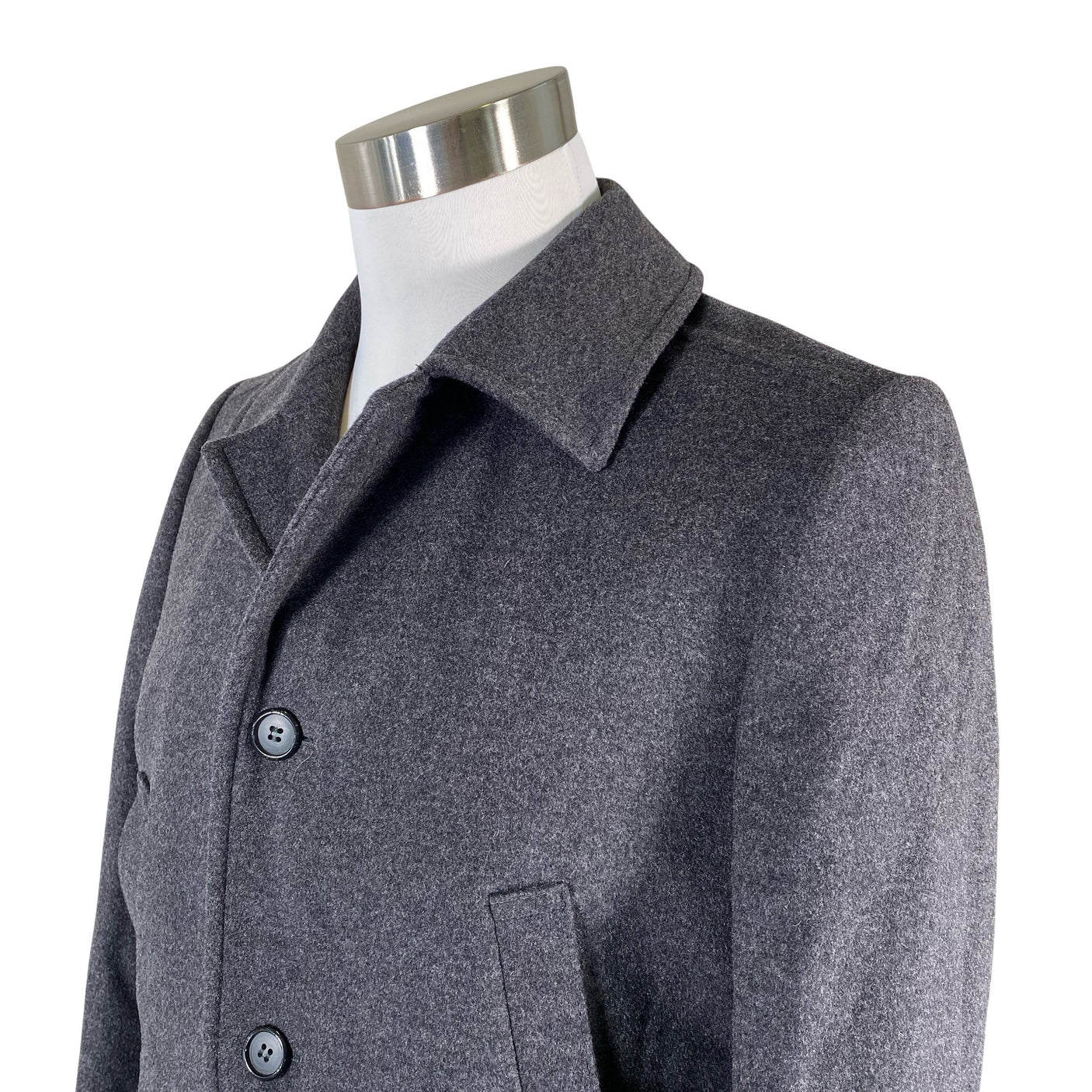 Unisex Riley - Wool coat, size S - Gray (3)