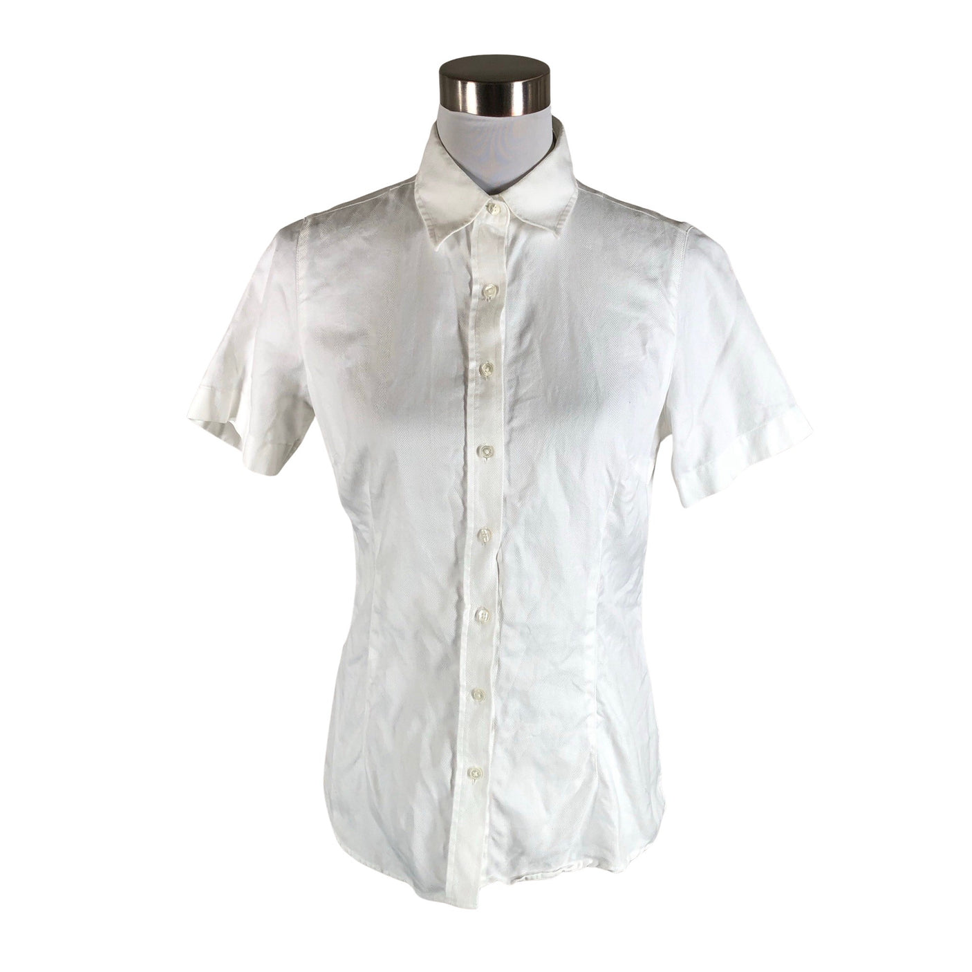 Unisex Stenströms - Collared shirt, size 38 - White (1)