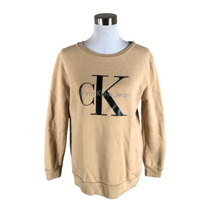 Unisex Calvin Klein Jeans - Sweatshirt, size 38 - Brown (1)