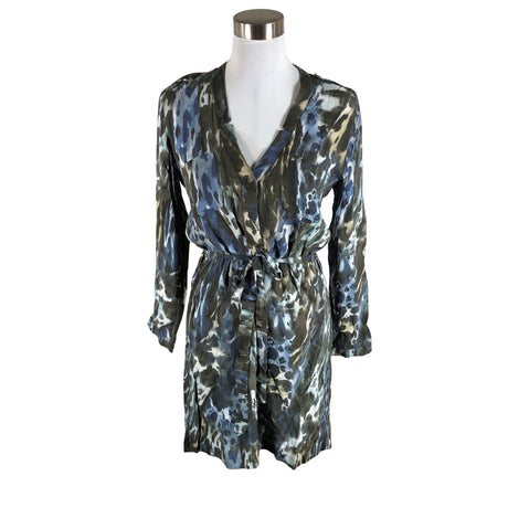 Unisex Point Virgule - Schiffon tunic, size 38 - Blue ()