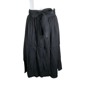 Unisex Massimo Dutti - Fabric skirt, size 38 - Black (1)