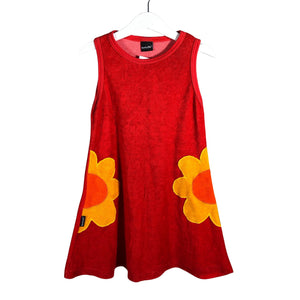 Unisex Metsola - Sweatshirt dress, size 110 - 116 - Red (1)