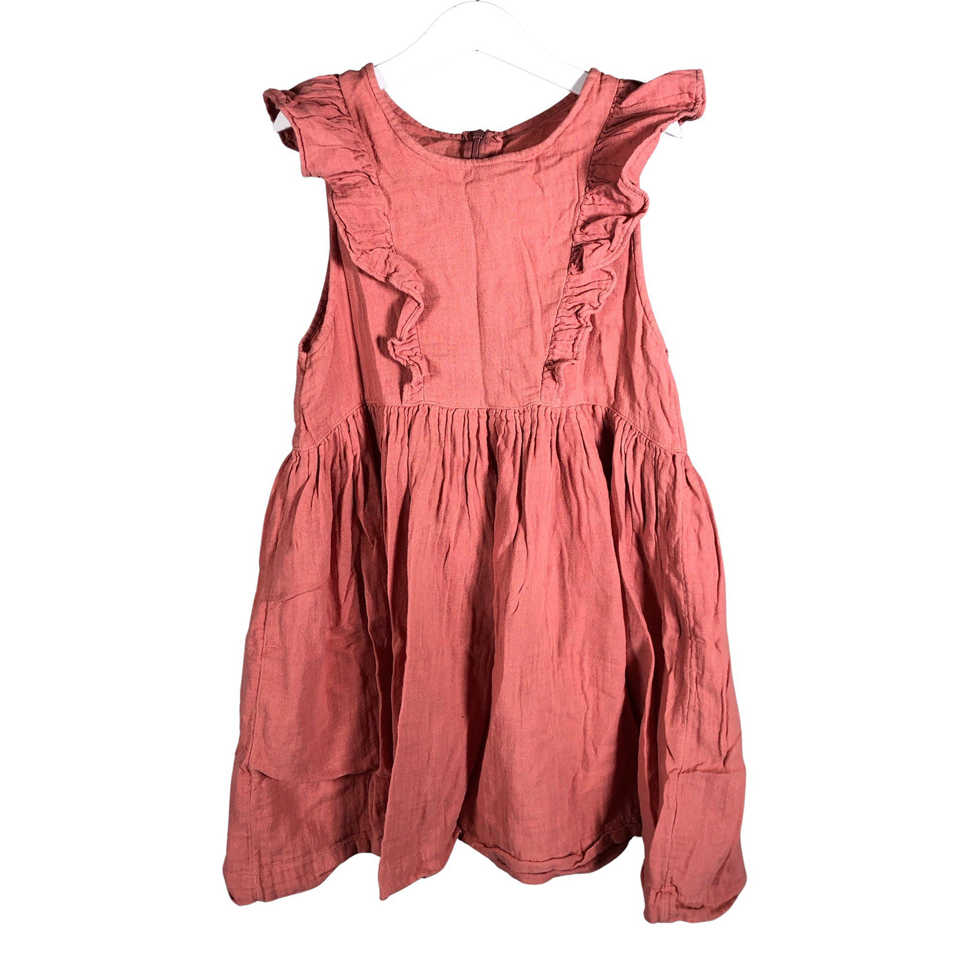 Unisex Petit Bateau - Dress, size 122 - 128 - Light pink (1)