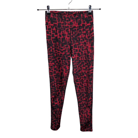 Unisex David - Sports tights, size 36 - Wine red ()