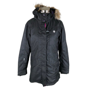 Unisex Áhkká - Winter jacket, size 38 - Black (1)