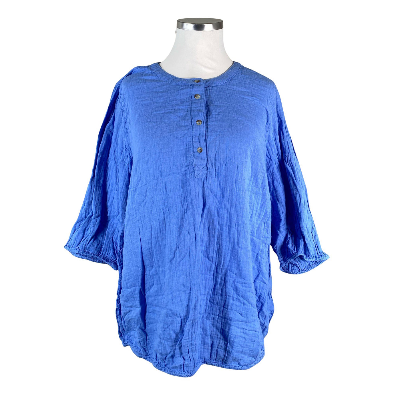 Unisex Zizzi - Blouse, size 54 - Light blue (1)