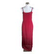 Unisex Kaffe - Schiffon dress, size 38 - Wine red ()