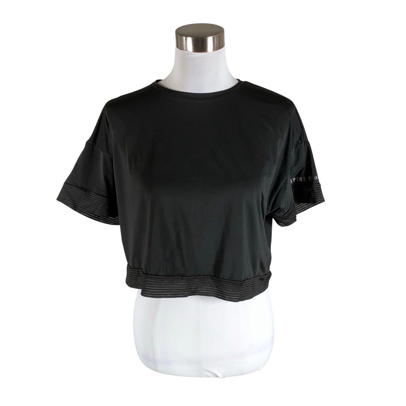 Unisex Superdry - Sports shirt, short sleeve, size 40 - Black (1)