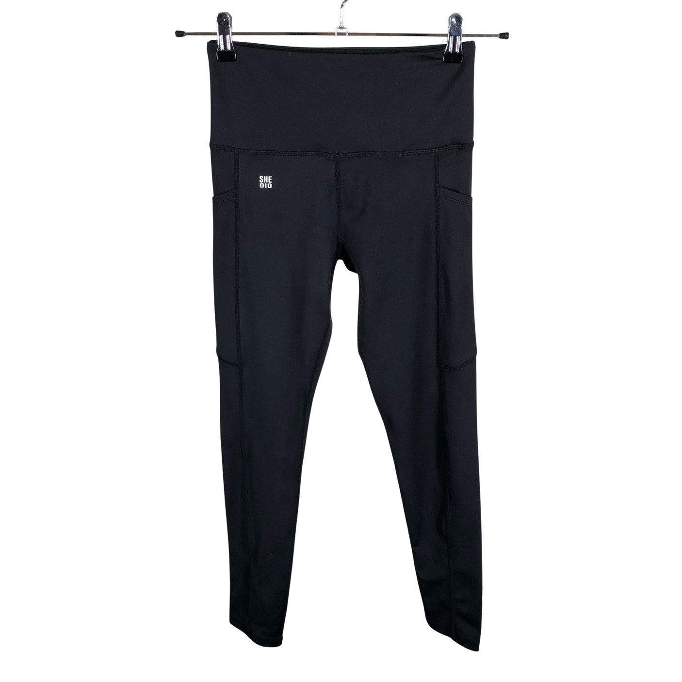 Unisex SHE DID - Sports tights, size 36 - Black (1)