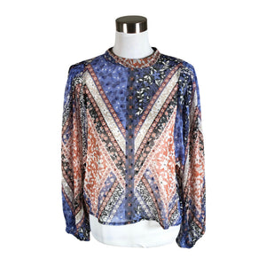 Unisex Lindex - Blouse, size 40 - Blue (1)