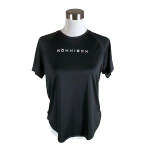 Unisex Röhnisch - Sports shirt, short sleeve, size 38 - Black (1)