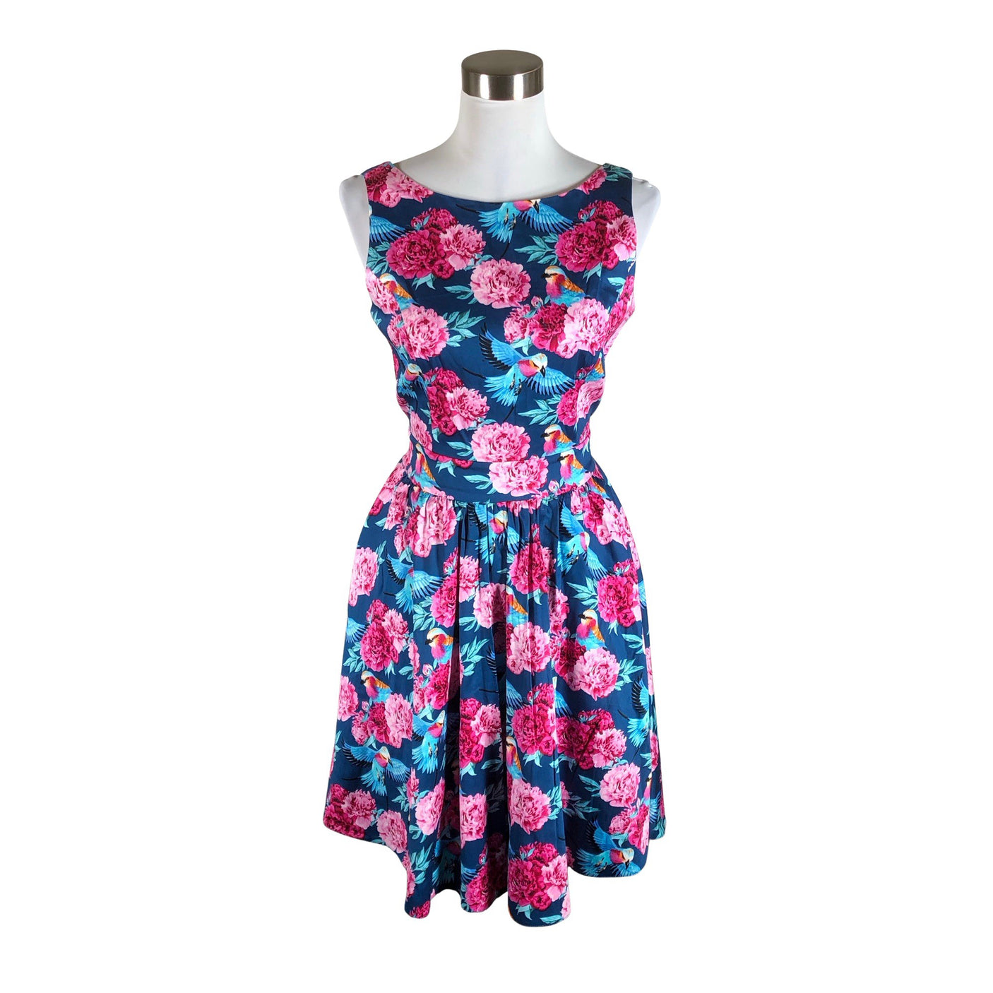 Unisex Lady Vintage - Dress, size 36 - Pink (1)