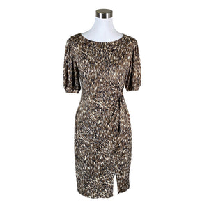 Unisex In Front - Tricot dress, size 38 - Brown (1)
