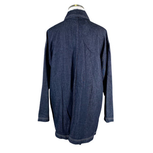 Unisex Lindex - Denim jacket, size 44 - Blue (2)