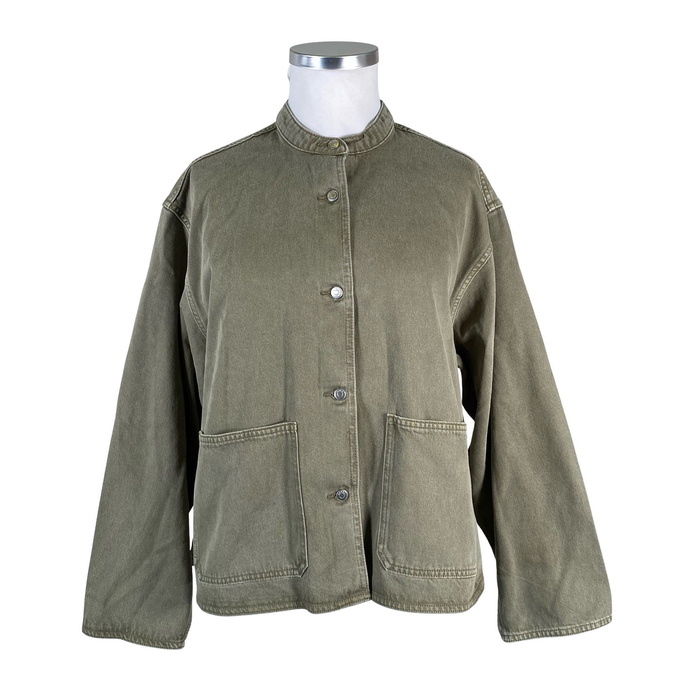 Unisex Arket - Denim jacket, size 44 - Green (1)