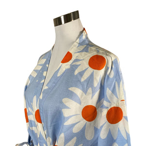 Unisex Marimekko - Dressing gown, size 40 - Light blue (3)