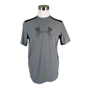 Unisex Under Armour - Sports shirt, short sleeve, size M - Gray (1)