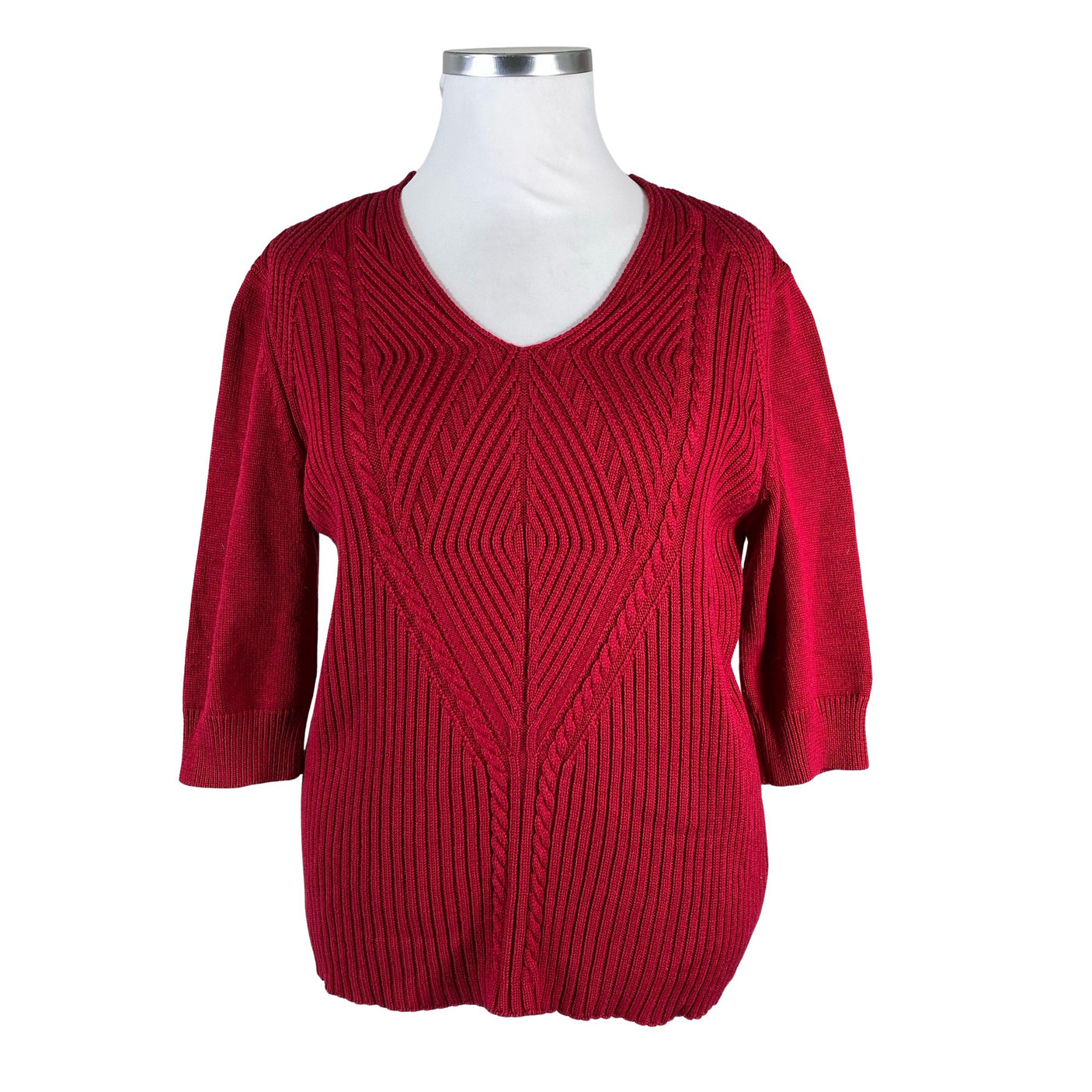Unisex Olsen - Sweater, size 48 - Wine red (1)