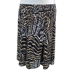 Unisex Steilmann - Fabric skirt, size 46 - Black (1)