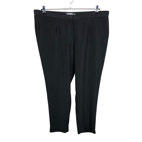 Unisex Voglia - Straight leg trousers, size 48 - Black ()