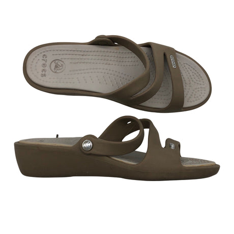 Unisex Crocs - Beach sandals, size 38 - Beige ()