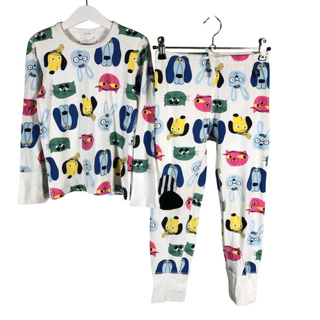 Unisex Polarn O. Pyret - Nightwear, size 110 - 116 - White ()