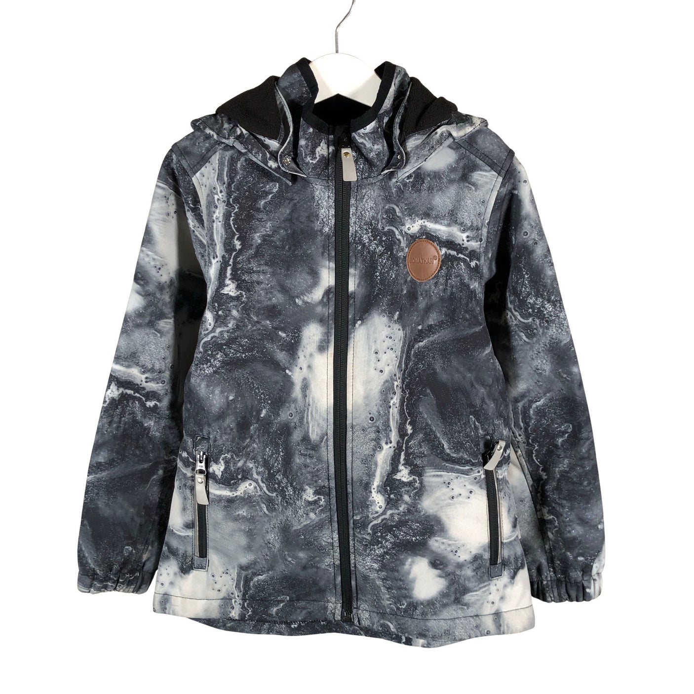 Unisex Jonathan - Soft shell jacket, size 122 - 128 - Gray (1)