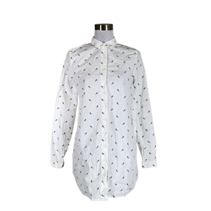 Unisex R-collection - Collared shirt, size 38 - White (1)