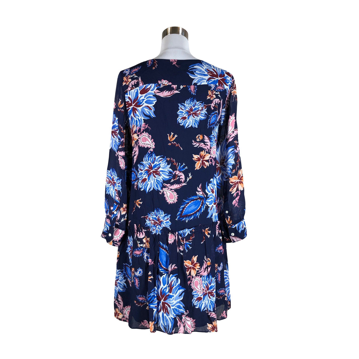 Unisex Gant - Schiffon dress, size 36 - Blue (2)