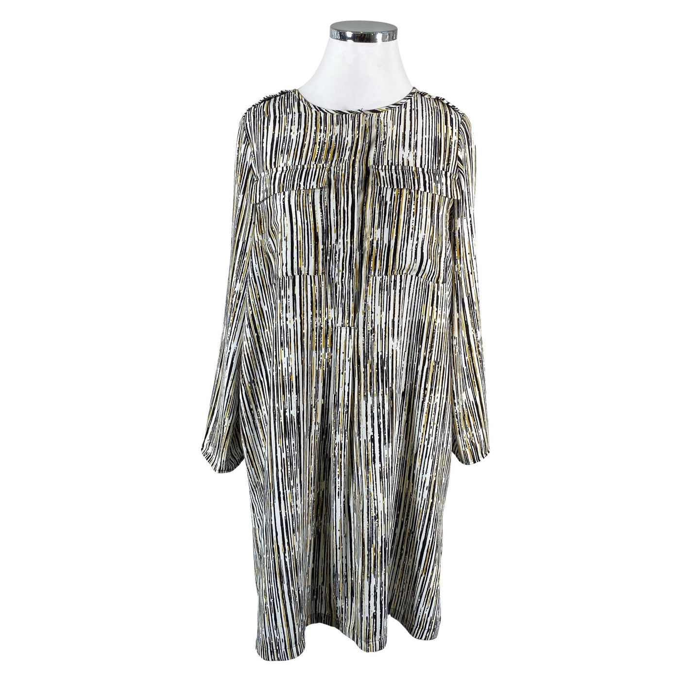 Unisex Marks&Spencer - Schiffon dress, size 44 - White (1)