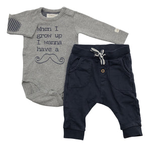Unisex Newbie - Sweatpants, size 50 - 56 - Blue (1)