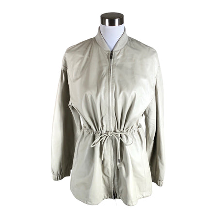 Unisex Theory - Leather jacket, size 36 - Gray ()