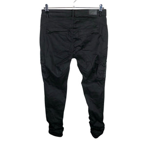 Unisex Cream - Cargo pants, size W32 - Black (2)