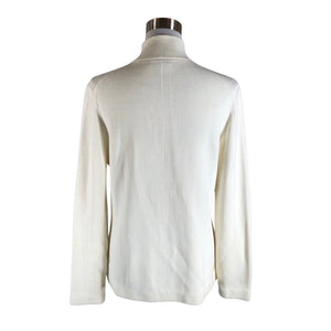Unisex Boomerang - Cardigan, size 40 - Natural white (2)