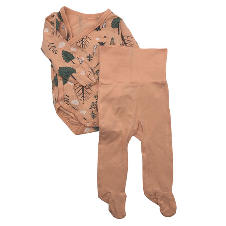 Unisex Kuutti - Wrap bodysuit, size 50 - 56 - Orange ()