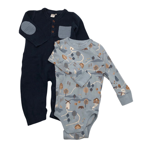 Unisex Name It - Overalls, size 74 - 80 - Blue ()