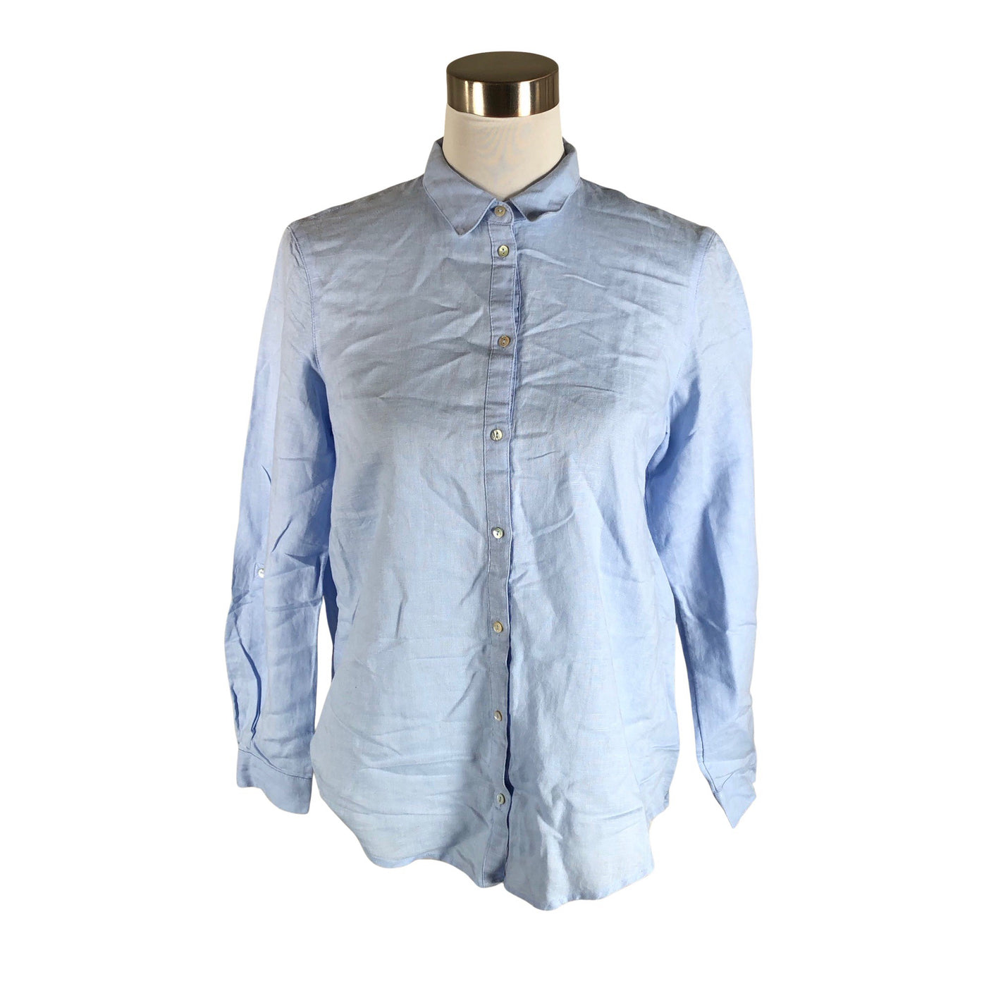 Unisex Esprit - Collared shirt, size 36 - Light blue (1)