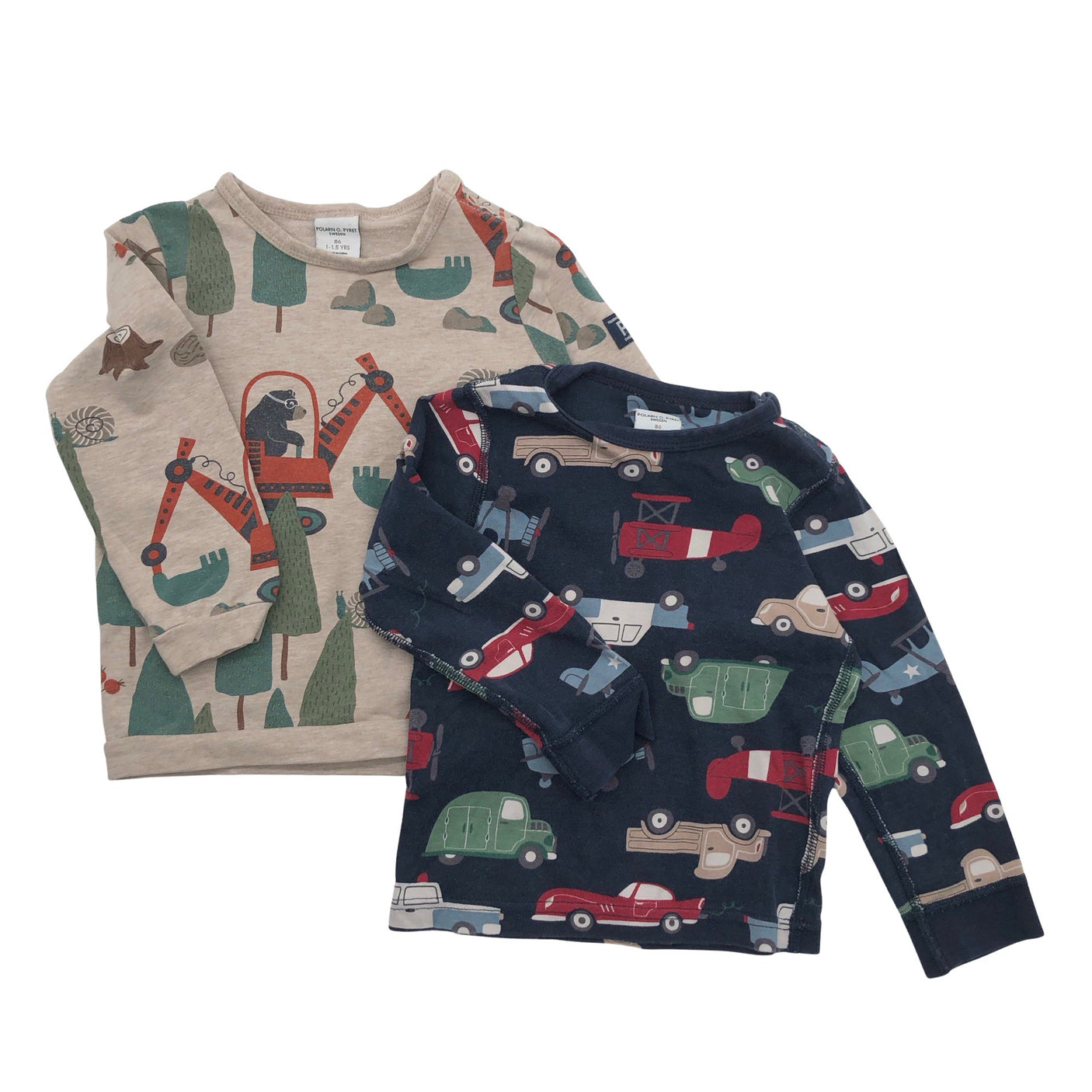 Unisex Polarn O. Pyret - Sweatshirt, size 80 - 86 - Beige (1)