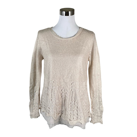 Unisex Cream - Sweater, size 36 - Beige ()