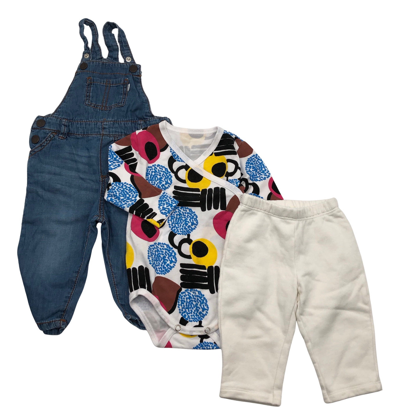 Unisex Lindex - Overalls, size 62 - 68 - Blue (1)