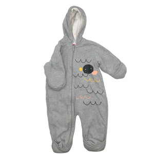 Unisex Reima - Lightly padded overall, size 68 - 74 - Gray (1)
