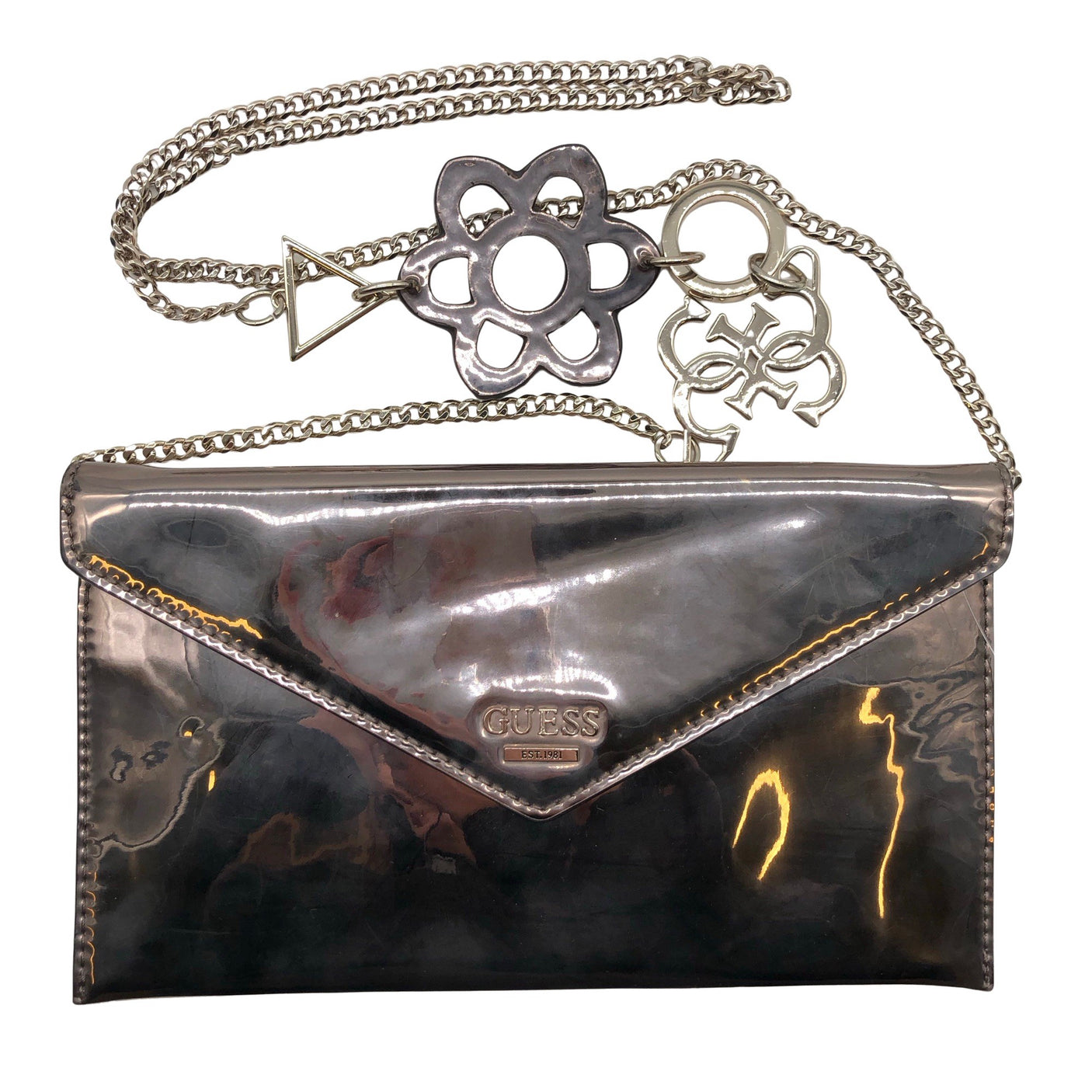 Unisex Guess - Evening bag, size Mini - Silver (1)